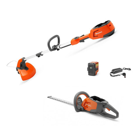 Husqvarna 115IL & 115IHD45 m. BLI10 batteri & QC80 oplader