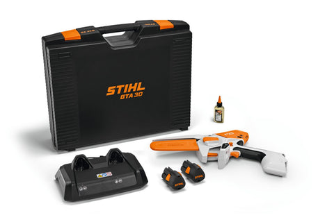 STIHL GTA 30 med 2x AS 2 batteri og 1x AL 5-2 oplader
