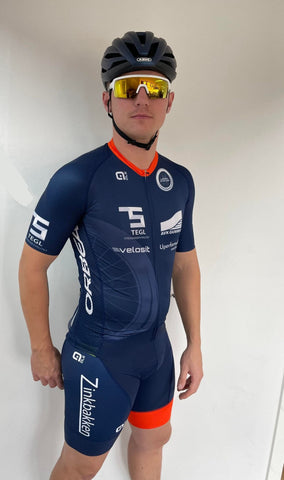 Alè PR-R Låsby Cykler costum teamtøj jersey